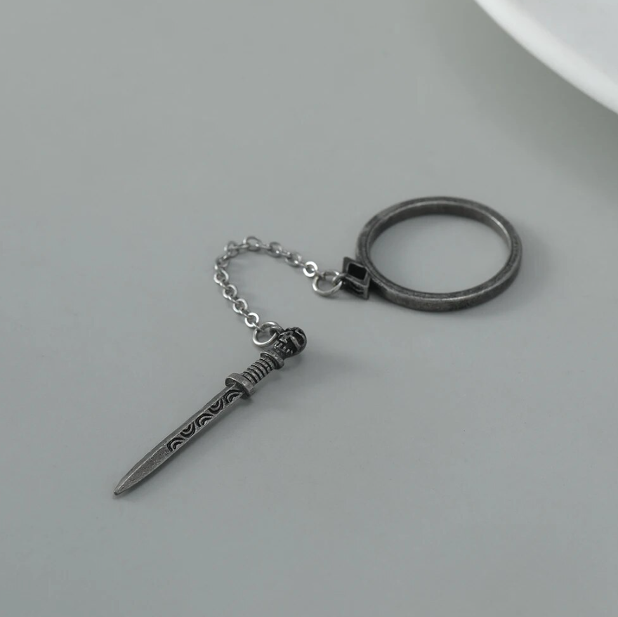 Stainless Steel Goth Sword Ring