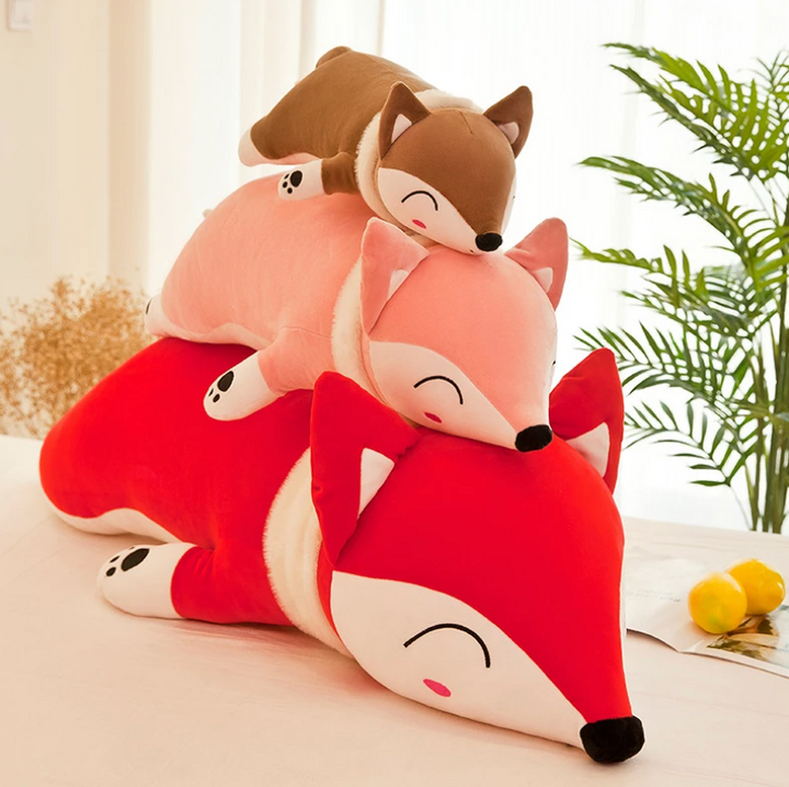 Kawaii Fox Stuffed Animal Plush_ Red fox Plushy