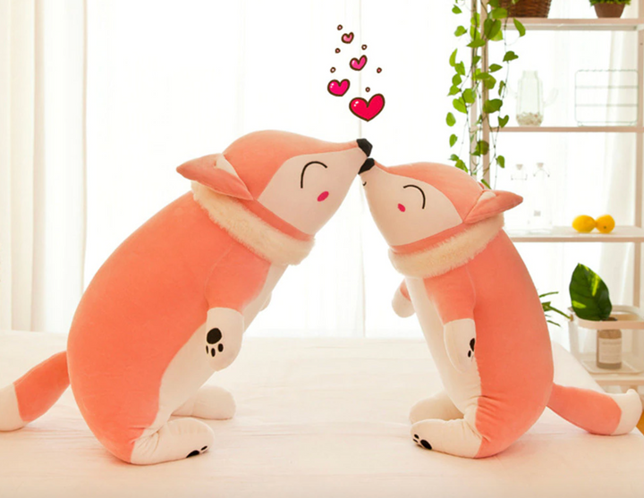 Kawaii Fox Stuffed Animal Plush_ Red fox Plushy