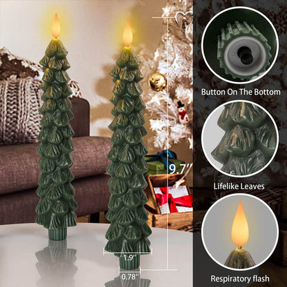 Cozy Christmas Flameless Candles