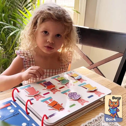 🎁2023-Christmas Hot Sale🎁🔥49% OFF🔥Dr. Glow's Sensory Book - Keep Kids off Devices!✨