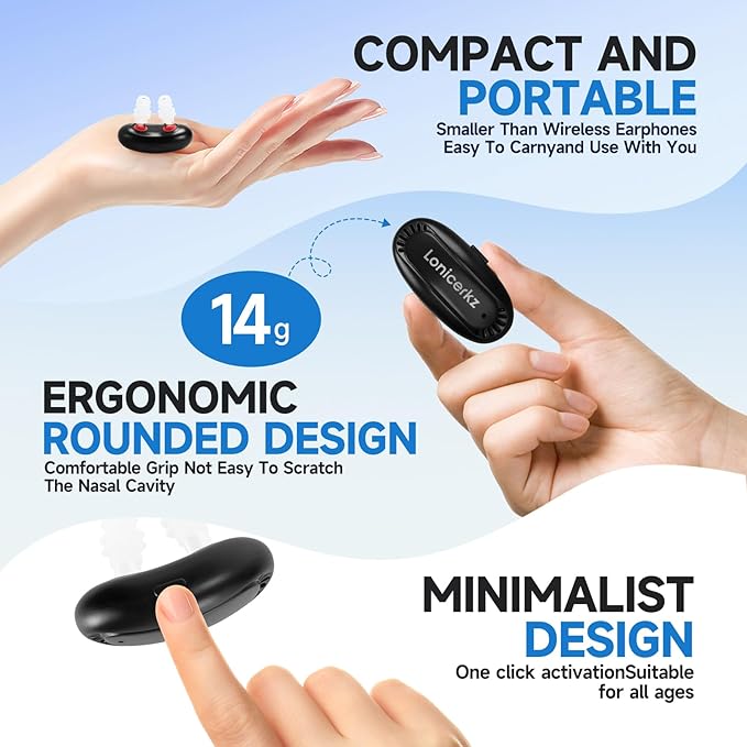 Red Light Nasal Therapy Instrument for Rhinitis and Sinus Relief