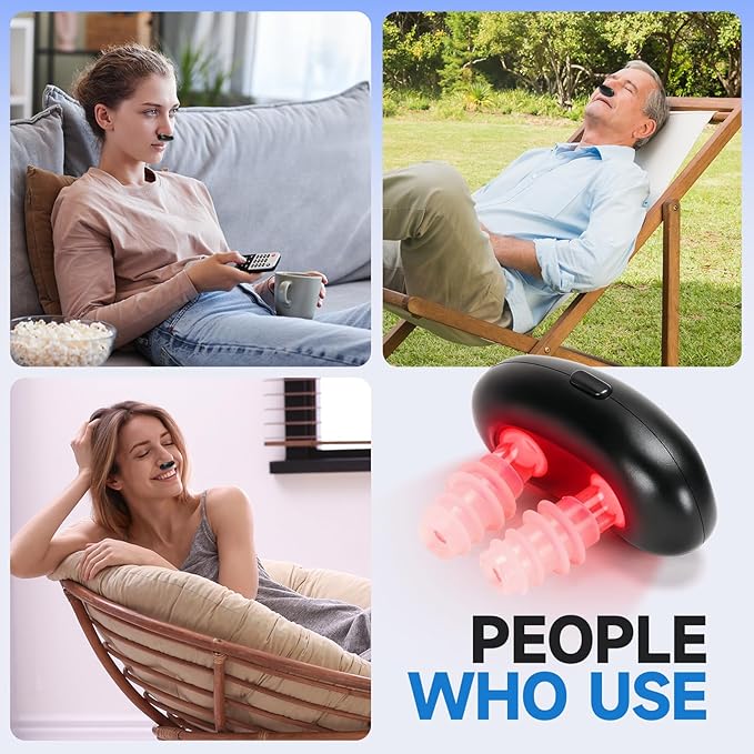 Red Light Nasal Therapy Instrument for Rhinitis and Sinus Relief