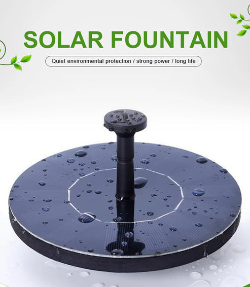 Solar Water Fountain