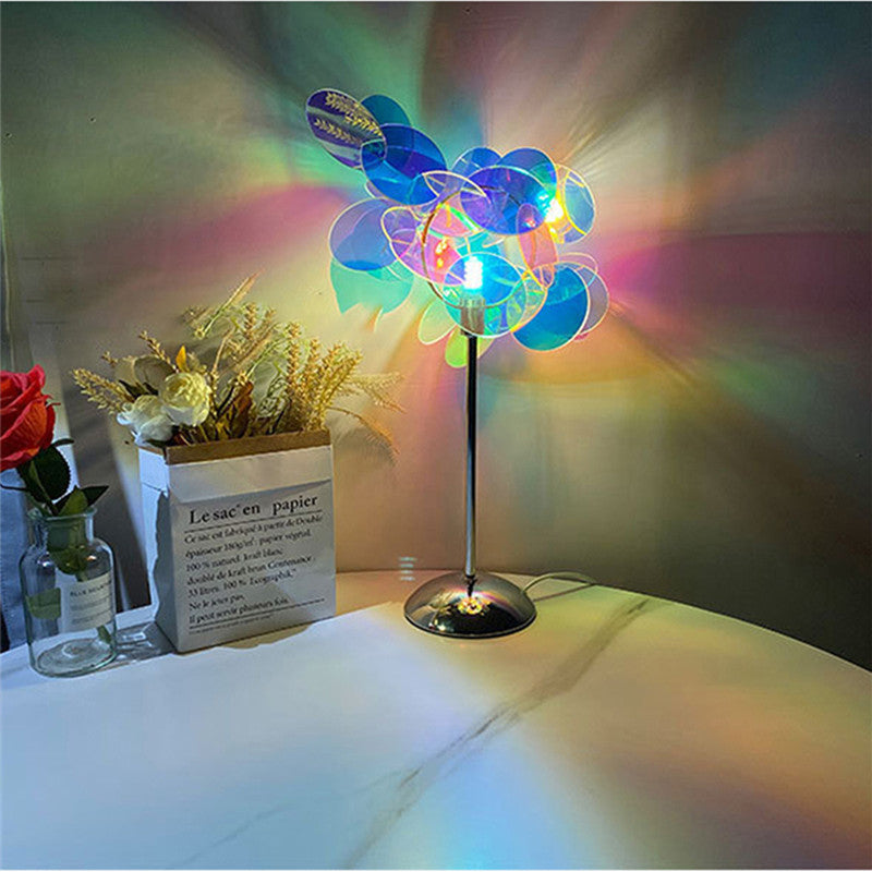 LED Night Light Acrylic DIY Splicing Colorful LED Table Lamp For Home Decoration Bedside Lamp