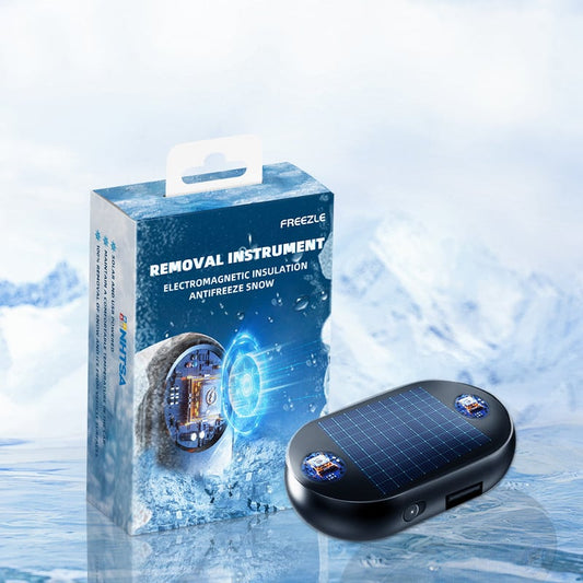 Solar Electromagnetic Molecular Interference Freeze and Snow Remover