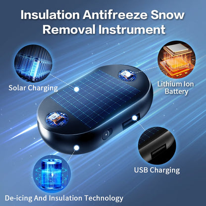 Solar Electromagnetic Molecular Interference Freeze and Snow Remover