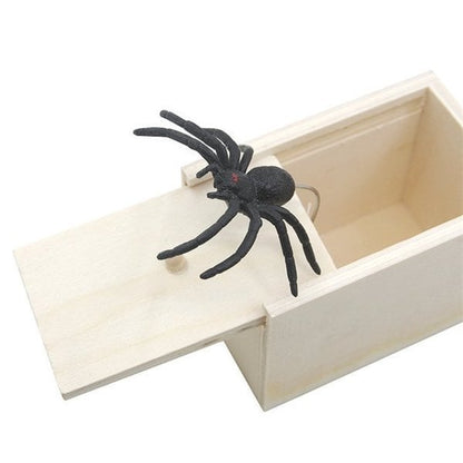 (🎁2023-Christmas Hot Sale🎁) Super Funny Crazy Prank Gift Box Spider 🎁Special gifts for friends/family!