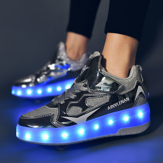 Skate Roller (For teenager with LED light, 2 wheels)